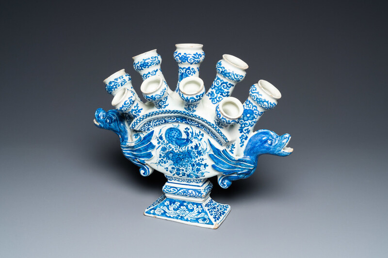 Tulip-vase Dutch Sold by auction